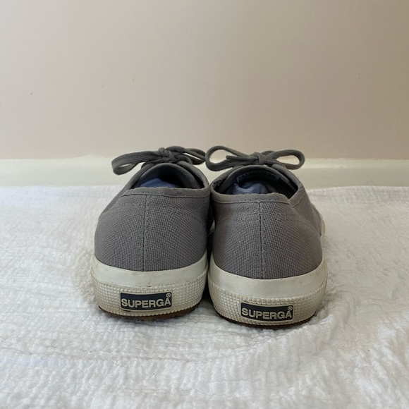 Superga grey sneakers, size 39.5 - GENTLY USED - Picture 3 of 5